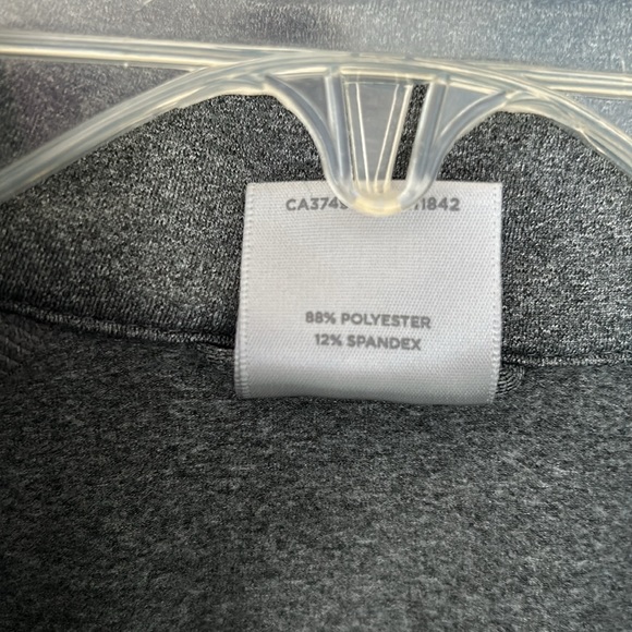 Level Wear Gray Youth XL Quarter Zip Pullover - Picture 7 of 9